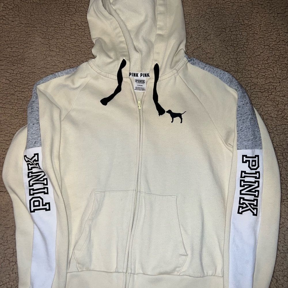 Victoria’s Secret pink zip up hoodie